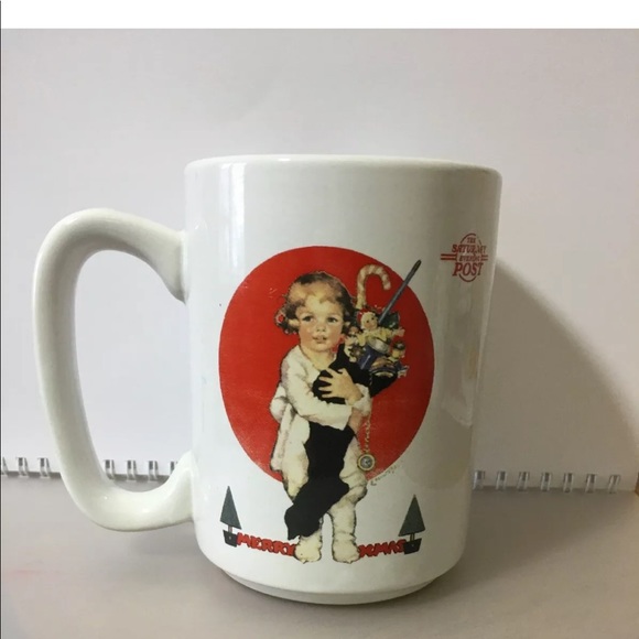 Saturday evening Post Sherwood Santa Christmas Mug - Picture 4 of 7